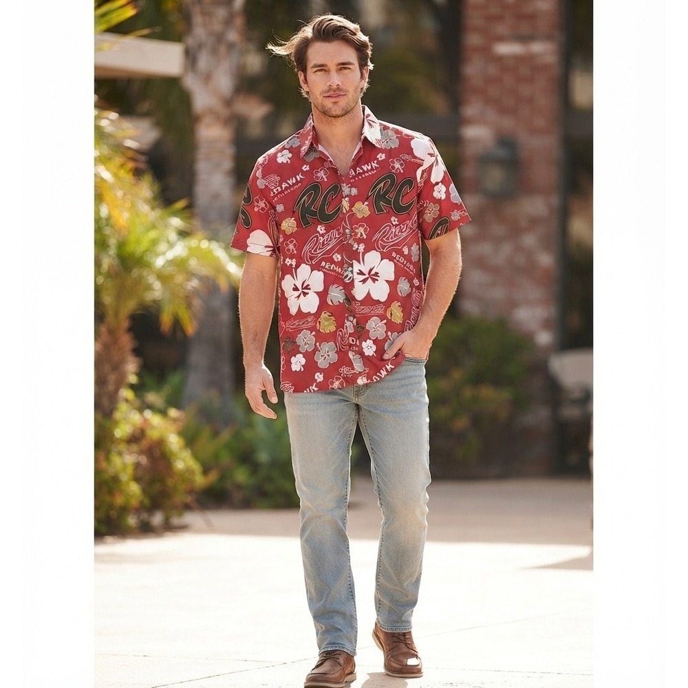Sacramento River Cats Red Hawk Resort And Casino Hawaiian Shirt Xl